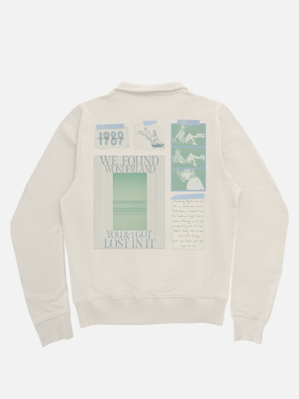 TAYLOR SWIFT We Found Wonderland Quarter Zip Pullover